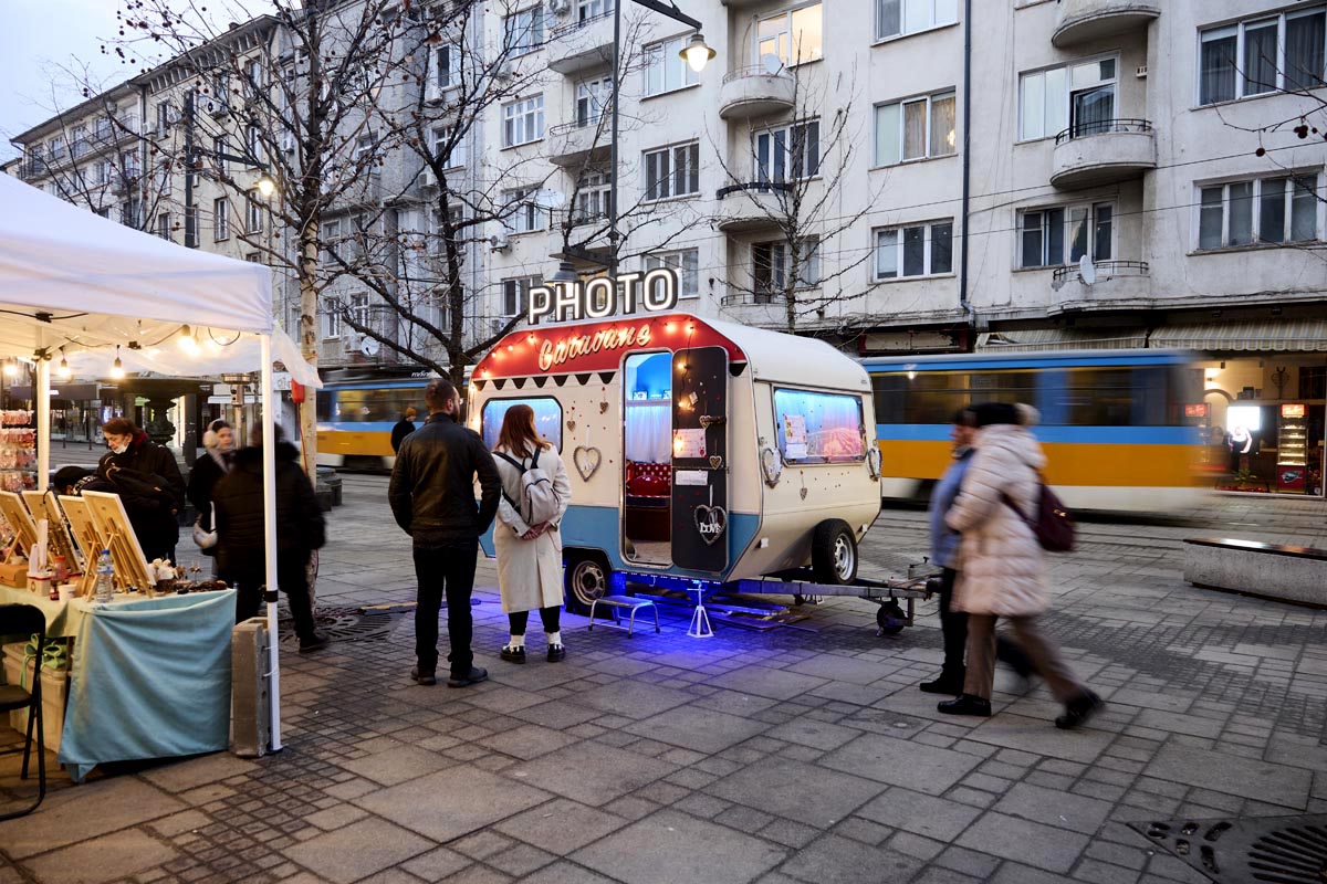 фотокаравана, фотобудка каравана
