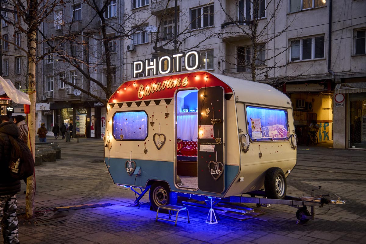 фотокаравана, фотобудка каравана